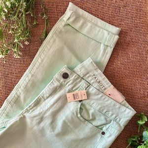 Mint Green NWT Talbots Jeans